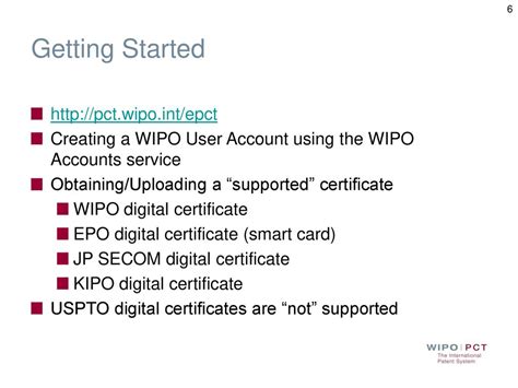 how to file pct without a smart card epo|myepo epo account setup.